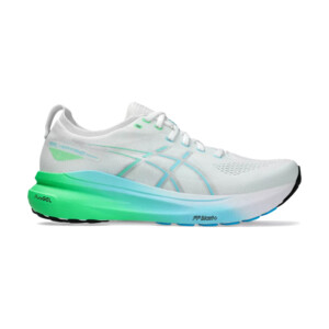 Asics Gel Kayano 31 Homme White / Bright Cyan