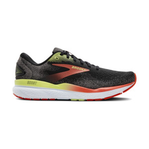 Brooks Ghost 16 Homme Black / Mandarin