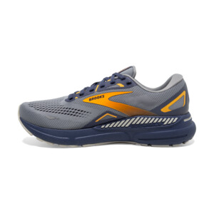 Brooks Adrenaline GTS 23 Homme Grey / Crown Blue / Orange