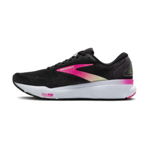 Brooks Ghost 16 Femme Black /pink / Yellow