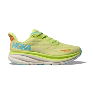 Hoka W Clifton 9 Femme Lettuce / Solar Flare