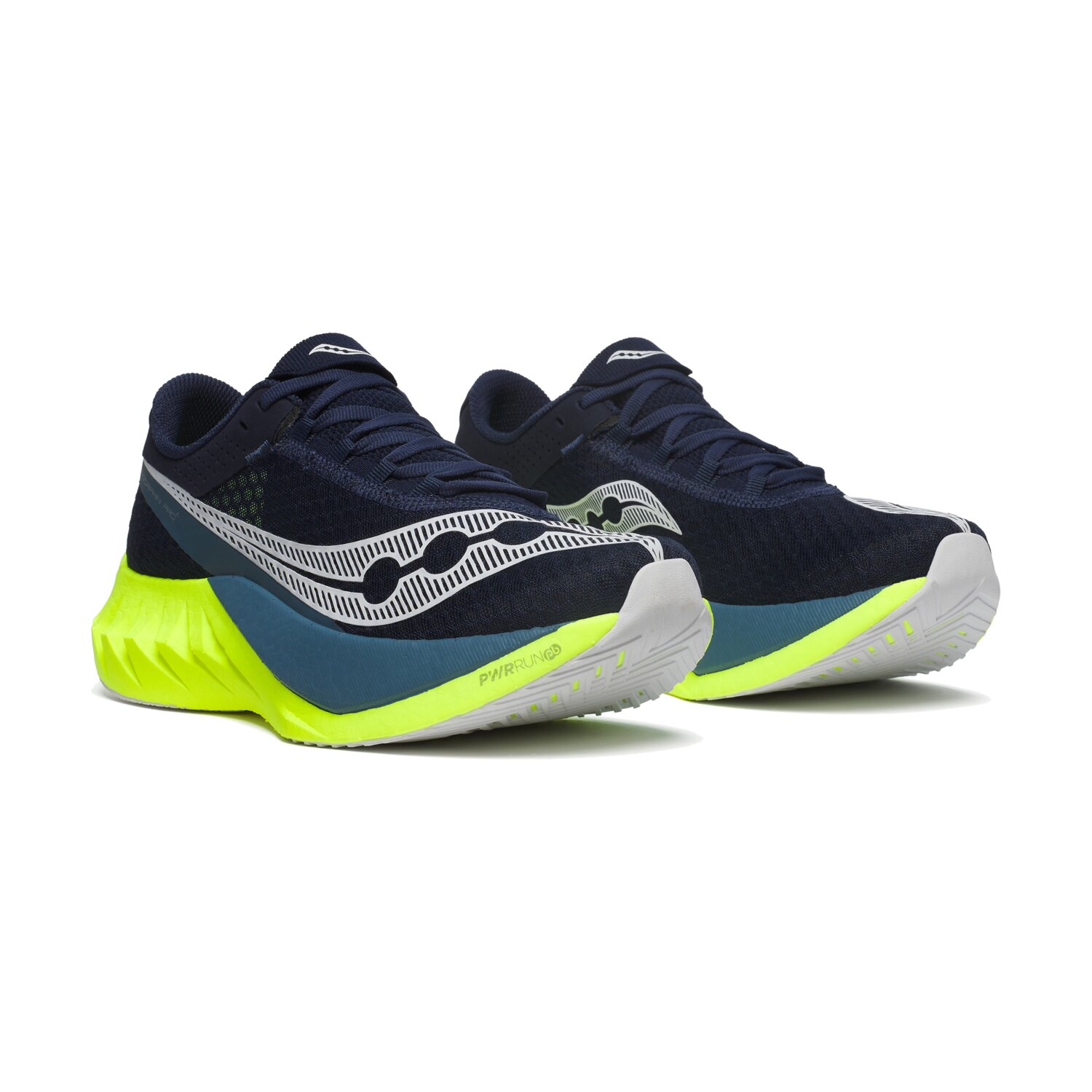Saucony Endorphin Pro 4 Homme Navy / Citron