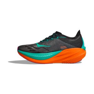 Hoka M Mach X 2 Homme Black / Electric Aqua