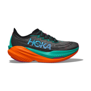 Hoka M Mach X 2 Homme Black / Electric Aqua