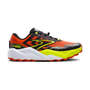 Brooks Caldera 7 Homme Cherry Tomato / Phantom / Lime