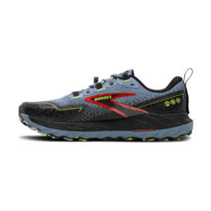 Brooks Cascadia 18 Homme Citadel / Ebony / Lime