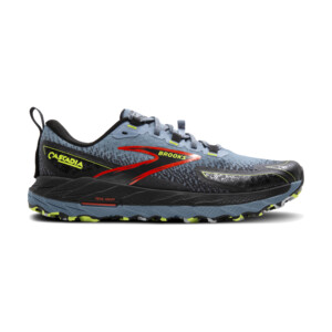 Brooks Cascadia 18 Homme Citadel / Ebony / Lime