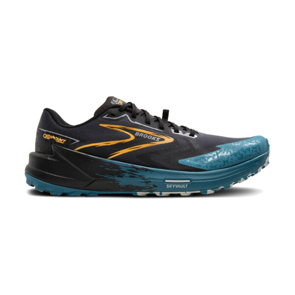 Brooks Catamount 3 Homme Ebony / Mosaic Blue / Orange