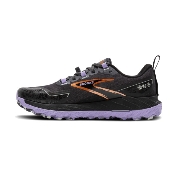 Brooks Cascadia 18 Femme Ebony / Sweet Lavender / Copper