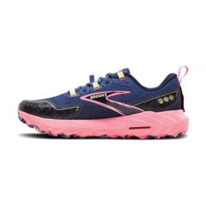 Brooks Cascadia 18 Femme Blue / Pink / Sunny Lime