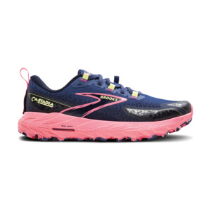 Brooks Cascadia 18 Femme Blue / Pink / Sunny Lime