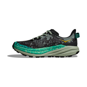 Hoka Speedgoat 6 Femme Black / Aloe Vera