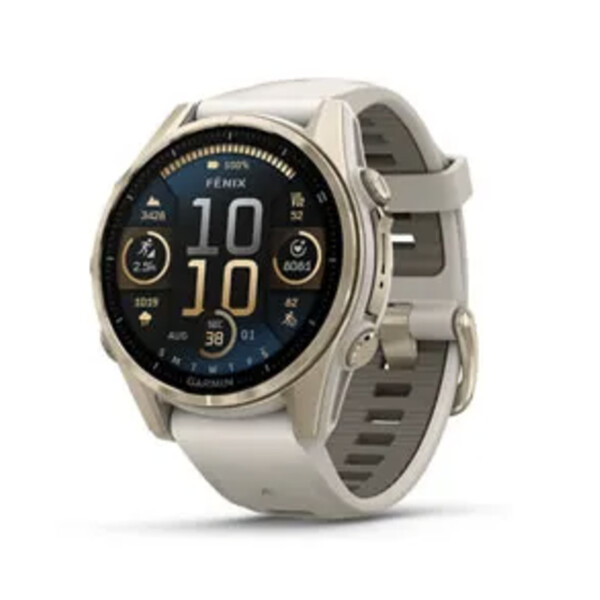 Garmin Fenix 8 AMOLED -43mm -Sapphire, Soft Gol