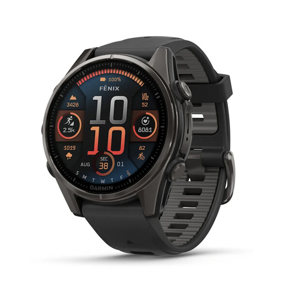 Garmin Fenix 8 AMOLED -43mm -Sapphire, Titane,