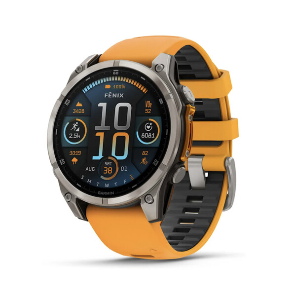 Garmin Fenix 8 AMOLED -47mm -Sapphire, Titane,