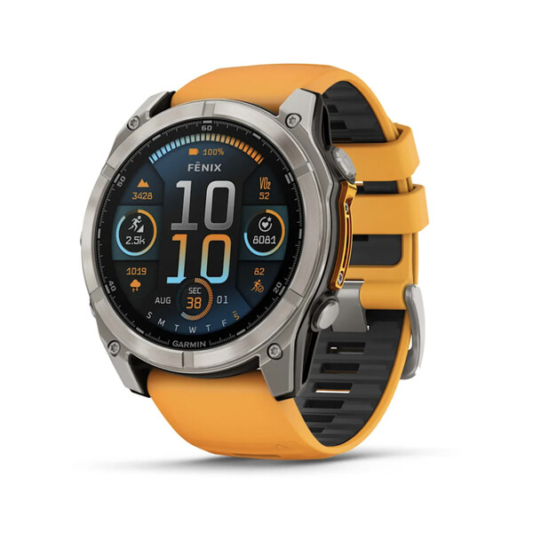 Garmin Fenix 8 AMOLED -51mm -Sapphire, Titane,