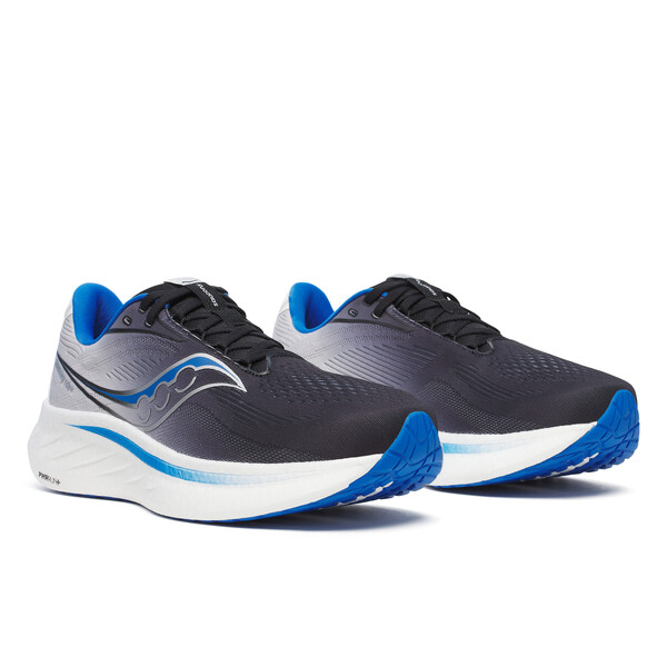 SAUCONY Ride 18 Homme Black/skydiver - Pointure 44