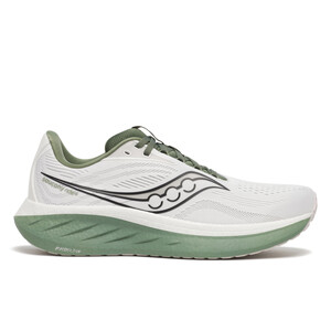 Saucony Ride 18 Homme White/olivine - Pointure 44