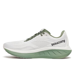 Saucony Ride 18 Homme White/olivine - Pointure 40,5