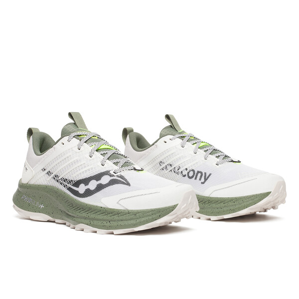 Saucony Ride TR2 Homme White/olivine - Pointure 42,5