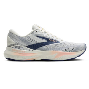 Brooks ADRENALINE GTS 24 Femme Grey/blue Ribbon/peach