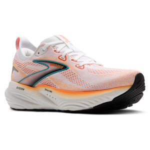 Brooks GLYCERIN 22 White/orange/green Blue Slate Homme