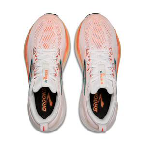 Brooks GLYCERIN 22 Homme White/orange/green Blue Slate