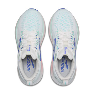 Brooks GLYCERIN 22 Femme White/limpet Shell/amparo Blue