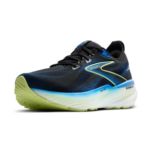 Brooks GLYCERIN GTS 22 Femme Black/cobalt/neo Yellow