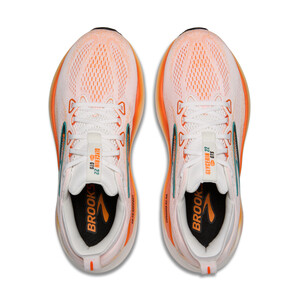 Brooks GLYCERIN GTS 22 Homme White/orange/green Blue Slate