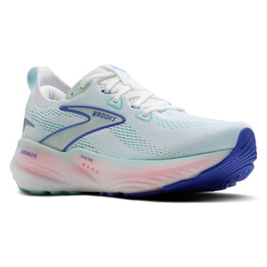 Brooks GLYCERIN GTS 22 White/limpet Shell/amparo Blue Femme