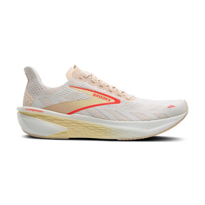 Brooks HYPERION 2 Femme White/peach/coral