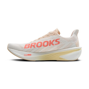 Brooks HYPERION 2 Femme White/peach/coral