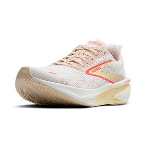 Brooks HYPERION 2 Femme White/peach/coral