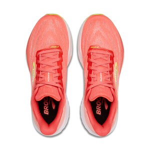 Brooks LAUNCH 10 Femme Coral/primrose/white