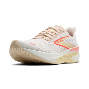 Brooks HYPERION GTS 2 Femme White/peach/coral