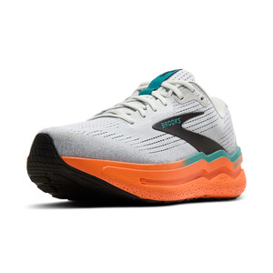 Brooks GHOST MAX 2 Homme Oyster Mushroom/orange/teal