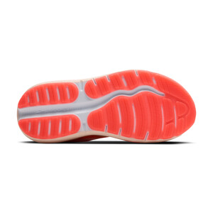 Brooks GHOST MAX 2 Femme White/peach/coral