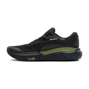 Brooks ADRENALINE GTS 24 WEATHERIZED Homme Black/ebony/new Yellow