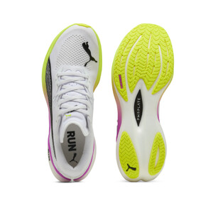 PUMA DEVIATE NITRO 3 Homme White-yellow Alert-pure Magenta