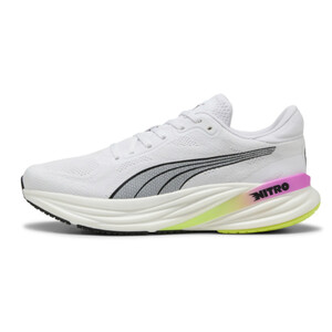 PUMA Magnify Nitro 2 Homme White/pure Magenta/yellow Alert