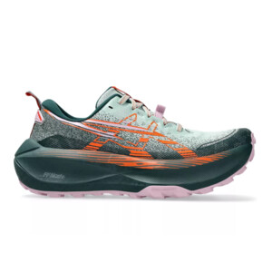 ASICS Trabuco Max 4 Femme Cold Moss/nova Orange