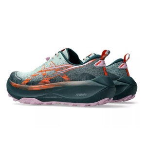 ASICS Trabuco Max 4 Femme Cold Moss/nova Orange