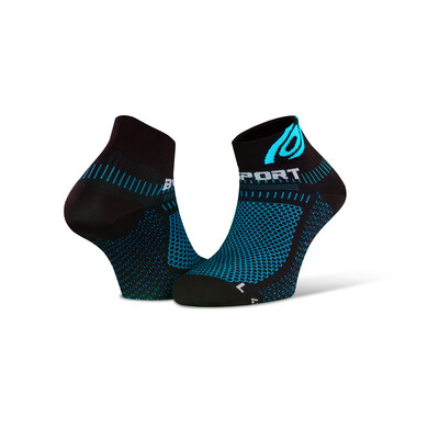 BV Sport CHAUSSETTE LIGHT 3D NOIR / BLEU
