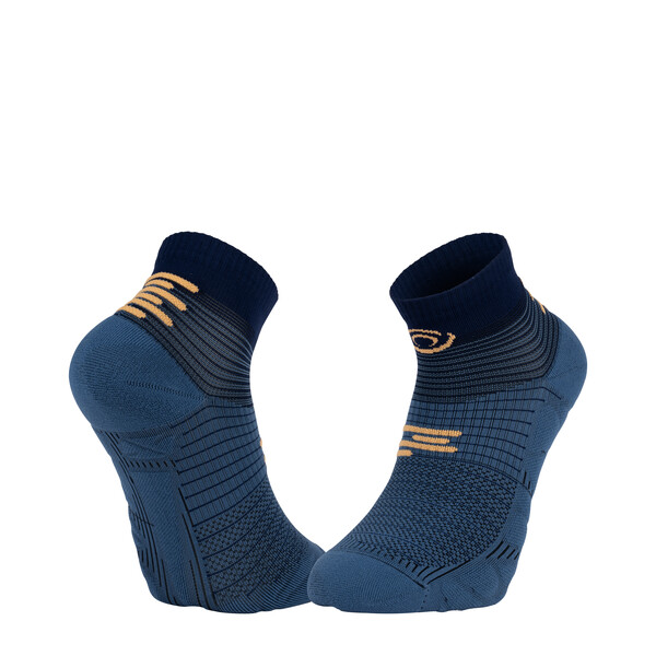 Chaussettes trail BV Sport CHAUSSETTE RUN MARATHON LOW BLEU MARINE