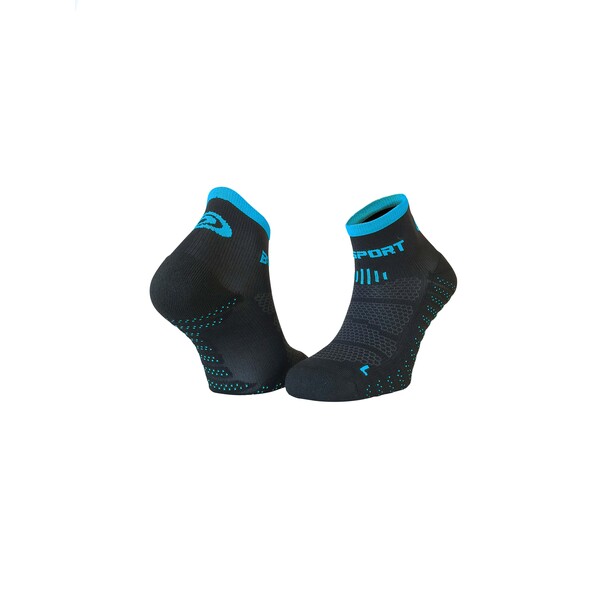 Chaussettes Course  pied BV Sport CHAUSSETTE SCR ONE EVO NOIR/BLEU