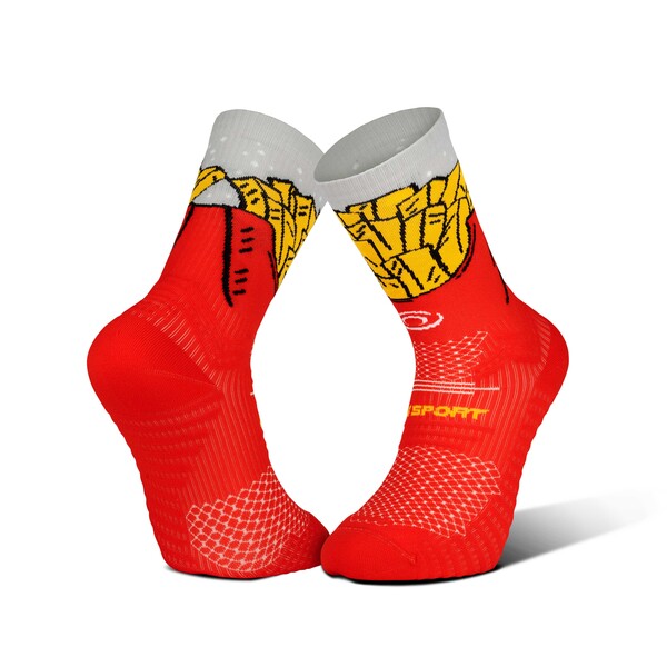 Chaussettes trail BV Sport CHAUSSETTE TRAILLTRA NUTRISOCKS FRITES