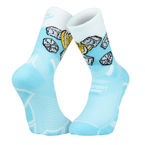 BV Sport CHAUSSETTE TRAILLTRA NUTRISOCKS BLUE LAG