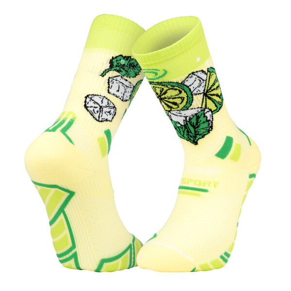 Chaussettes running BV Sport CHAUSSETTE TRAILLTRA NUTRISOCKS MOJITO