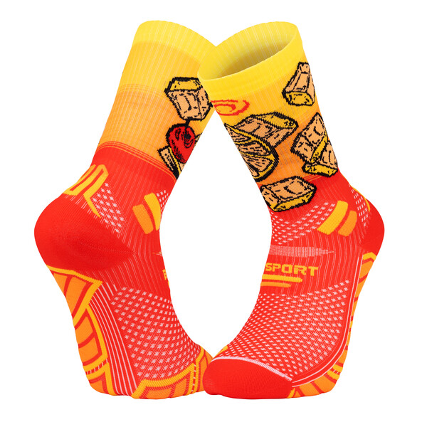 Chaussettes Course  pied BV Sport CHAUSSETTE TRAILLTRA NUTRISOCKS TEQUILA